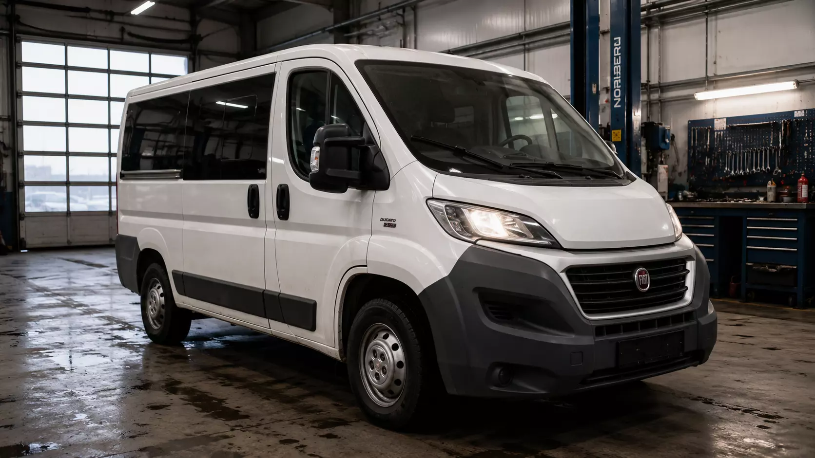 Ремонт гидроборта — Fiat Ducato 2017