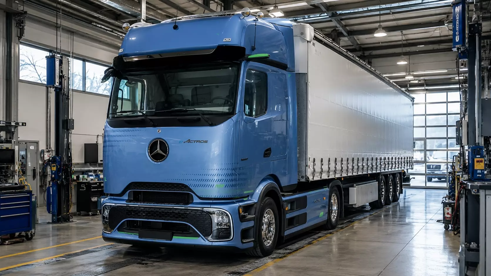 Ремонт грузовиков Mercedes-Benz Trucks