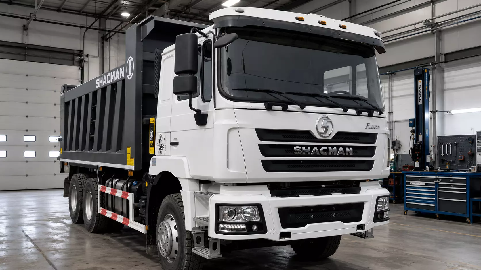 Восстановление гидравлики после перегрузки — Shacman SX3258
