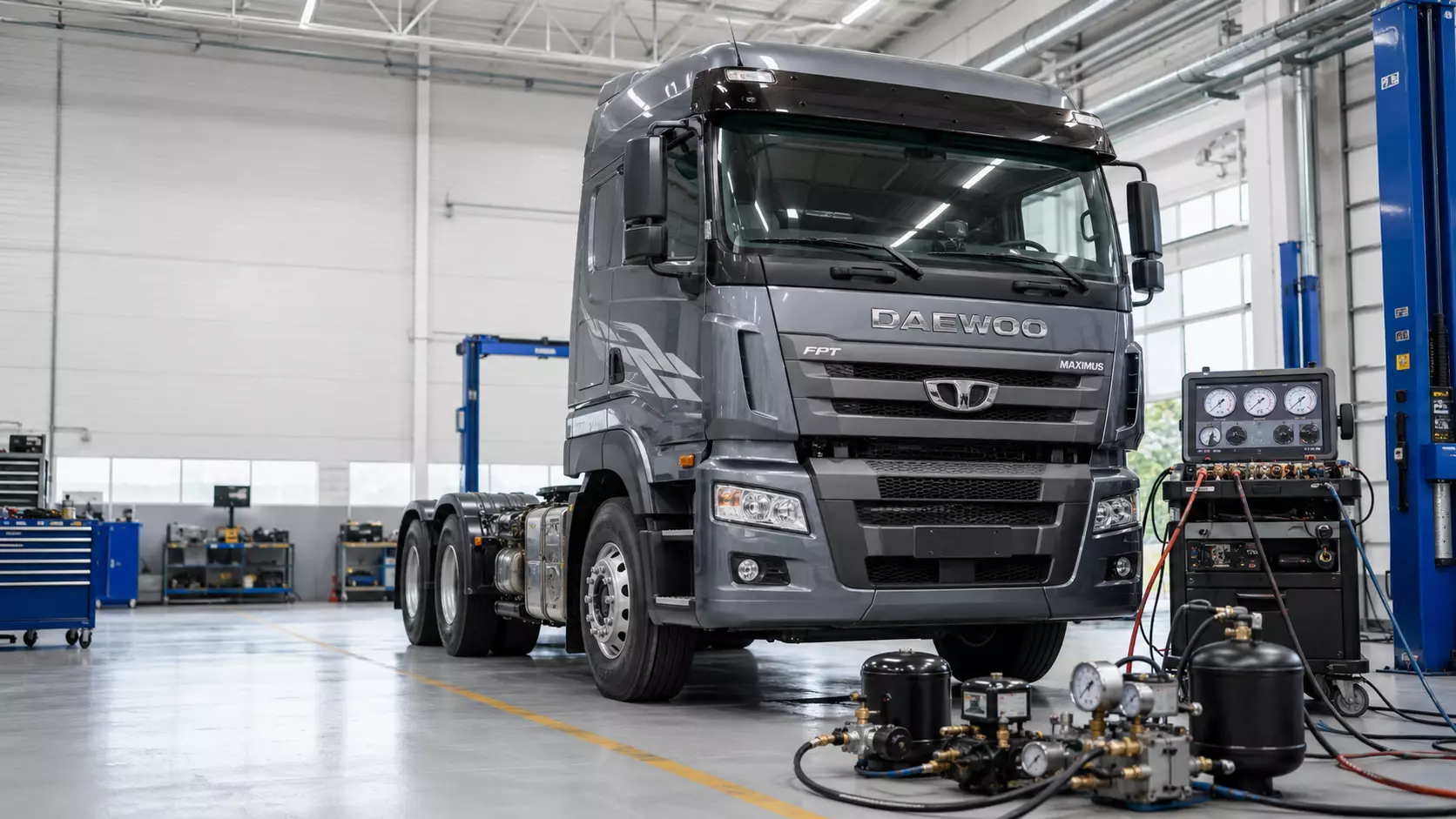 Ремонт пневмосистемы Daewoo Maximus