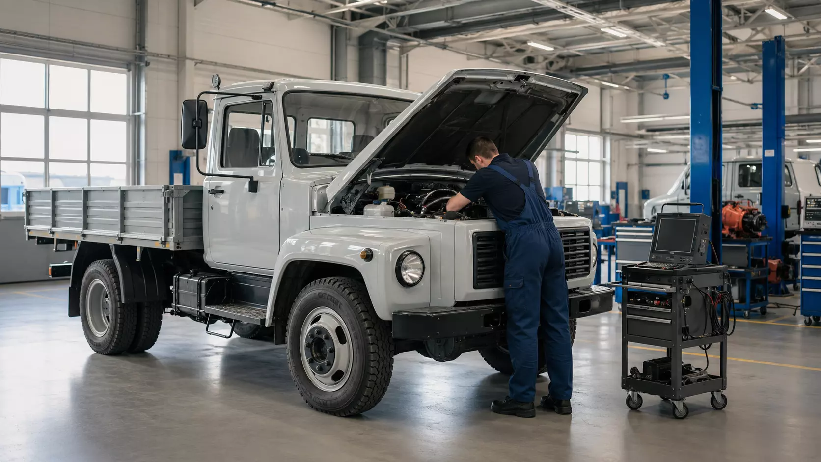 Ремонт грузового автомобиля ГАЗ-3309 (2019 г.в.)