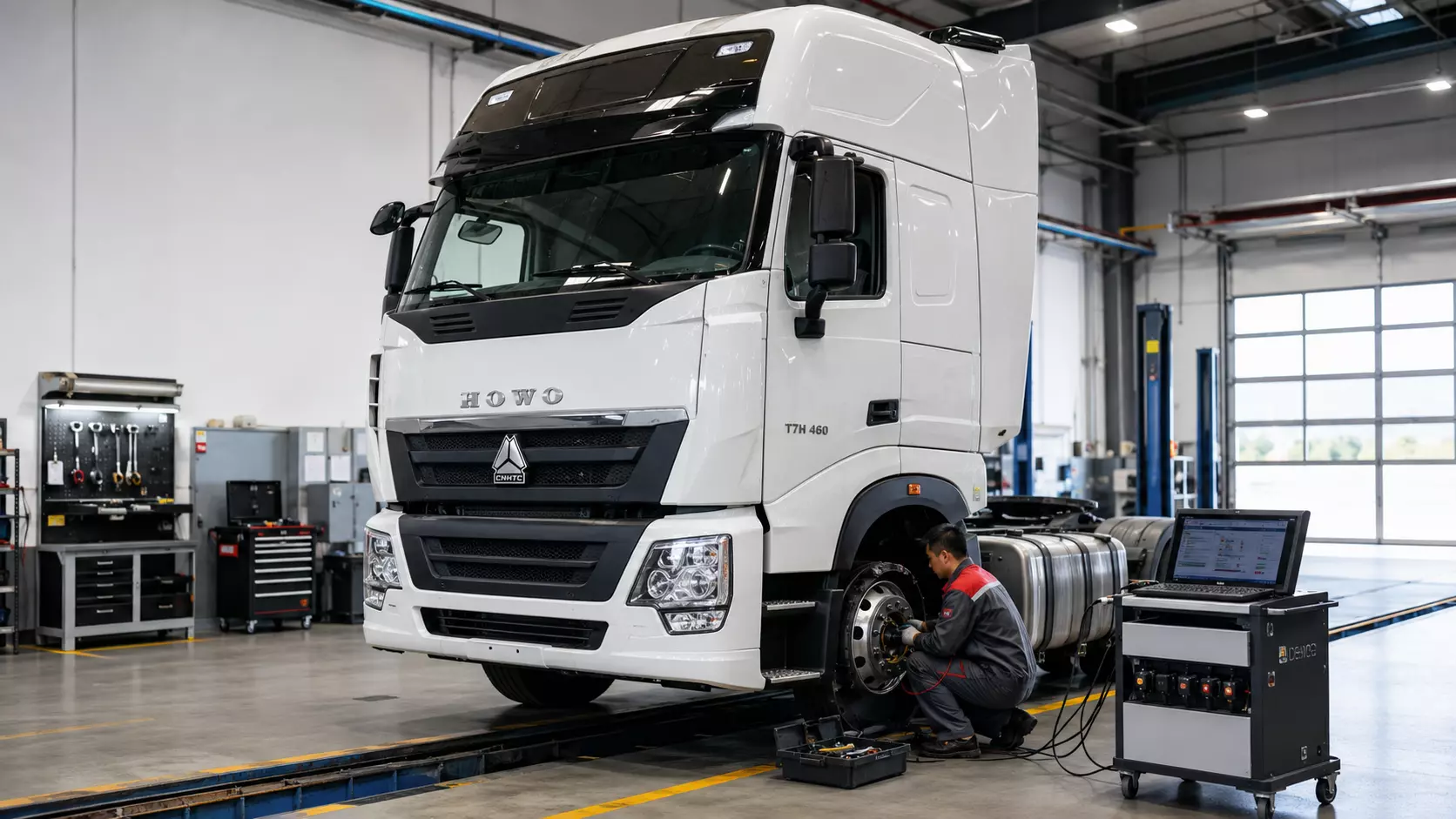 Ремонт грузового автомобиля Howo T7H (2020 г.в.)