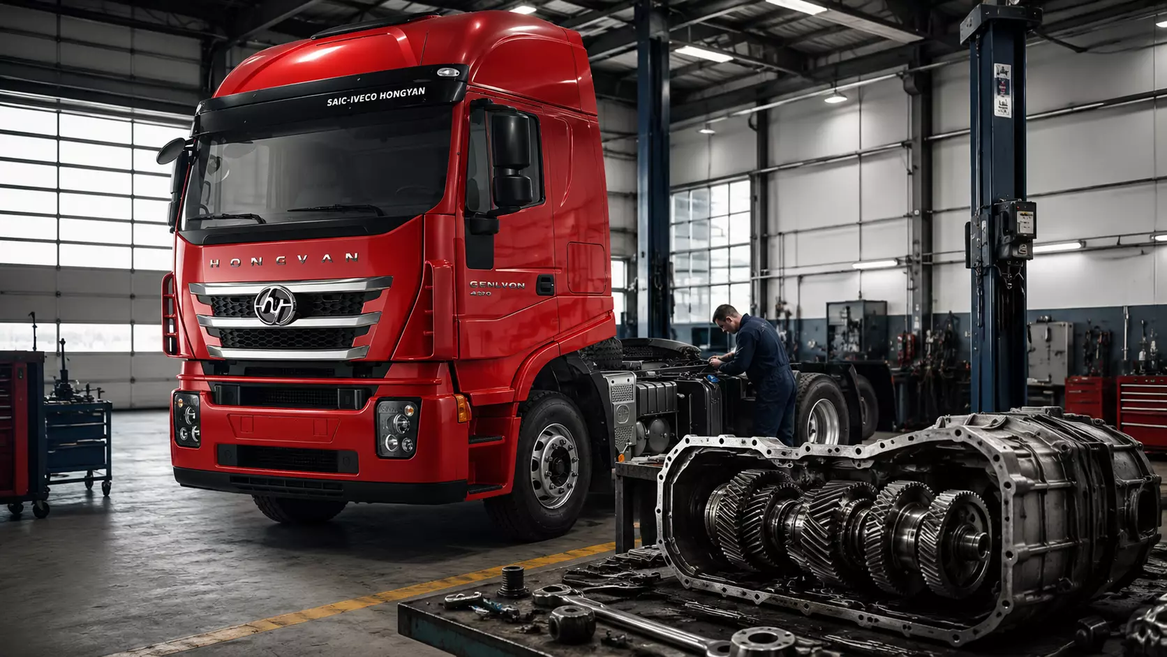 Ремонт коробки передач IVECO-Hongyan