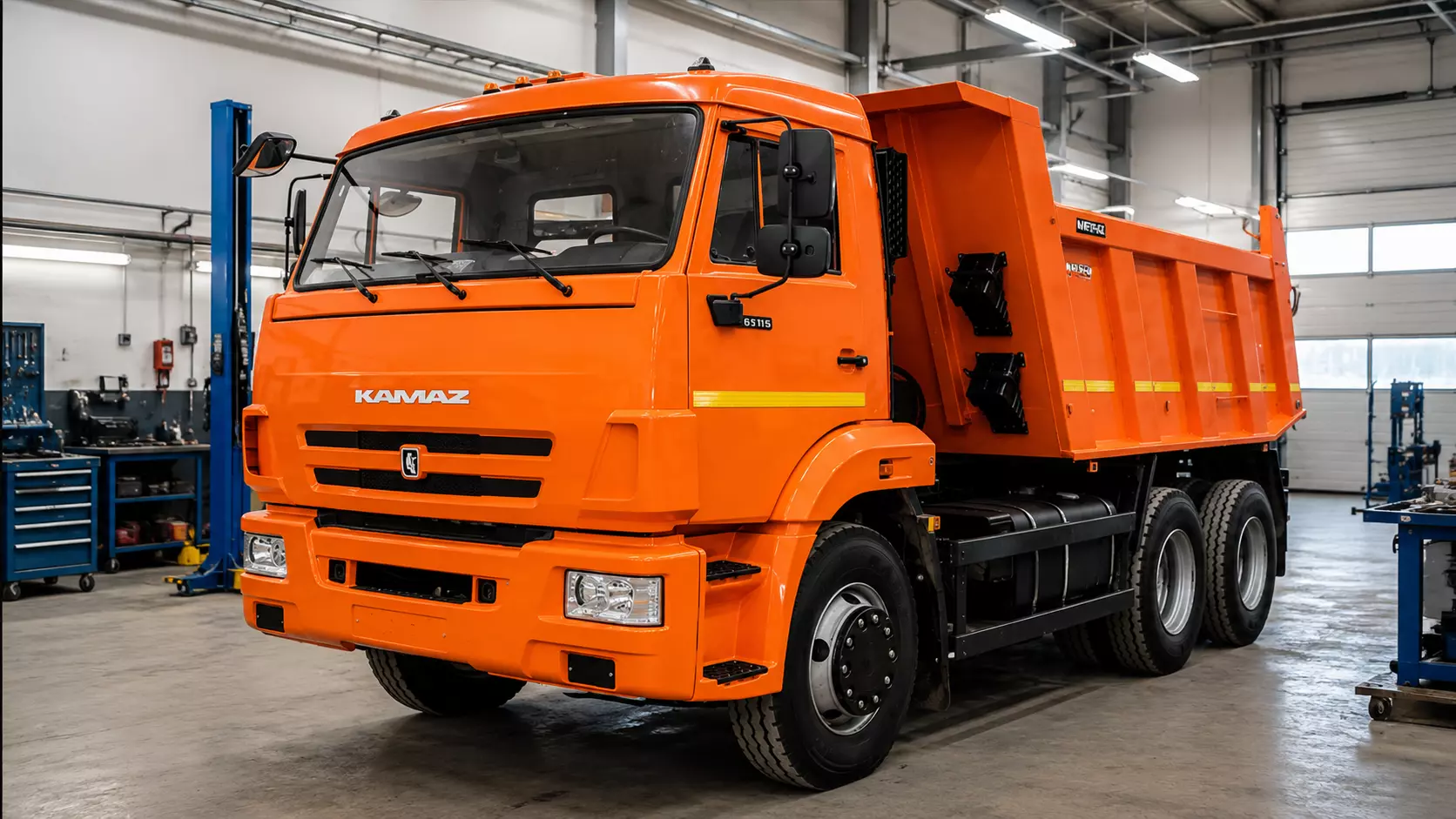 Устранение трещин рамы — КамАЗ-65115