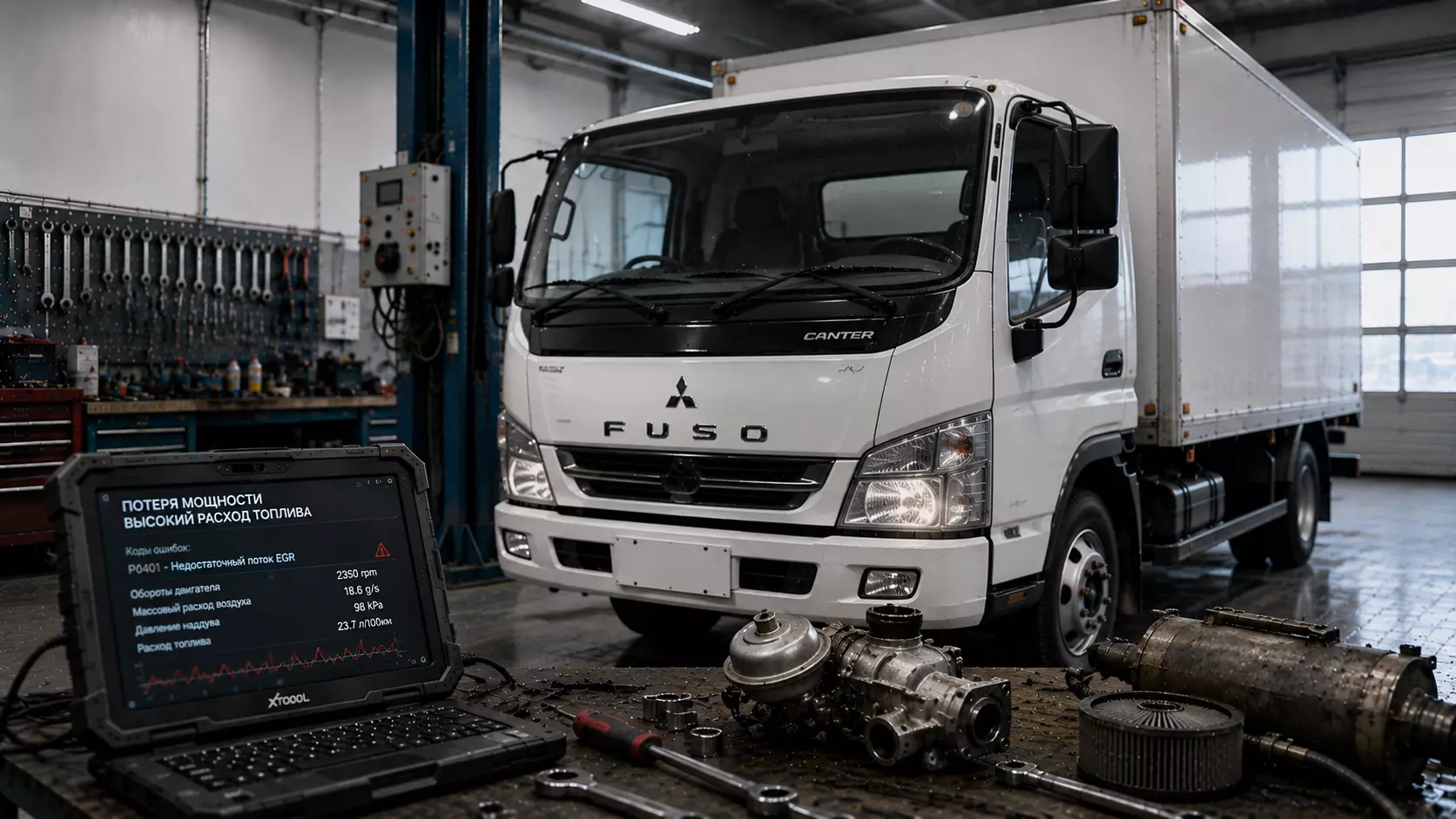 Ремонт Mitsubishi Fuso Canter