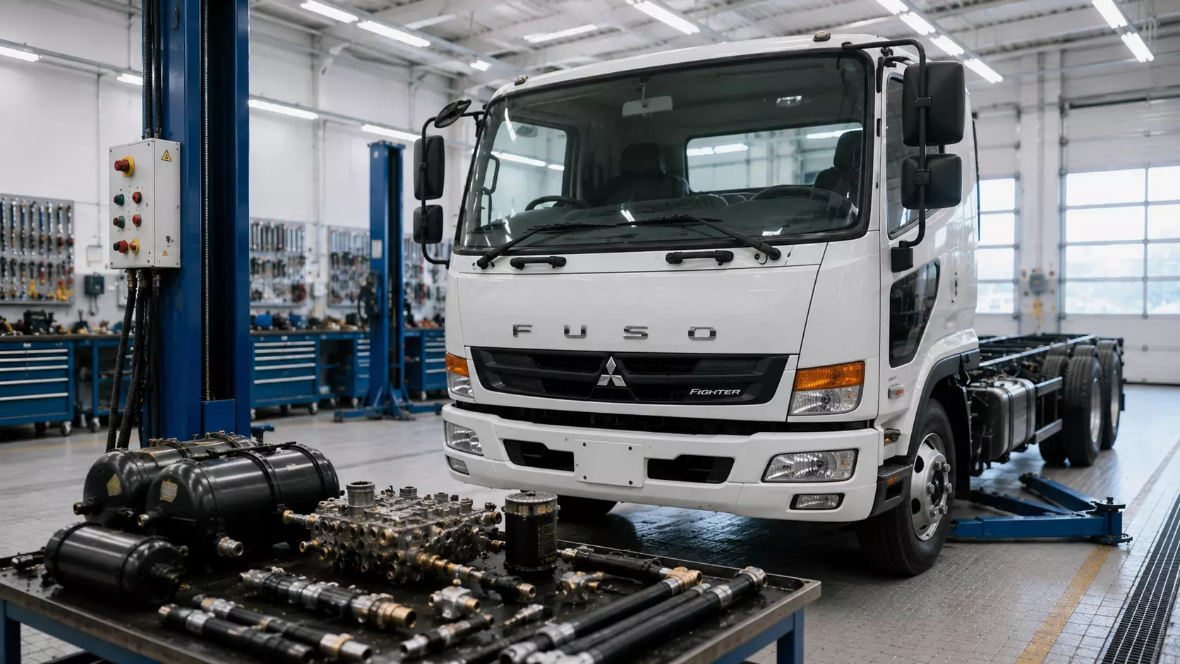 Ремонт пневмосистемы Mitsubishi Fuso Fighter