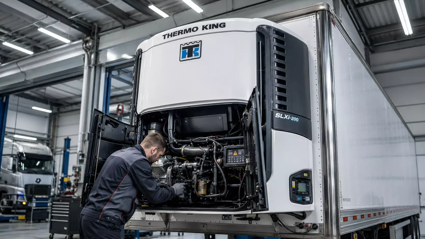 Ремонт рефрижераторной установки Thermo King SLXi-200