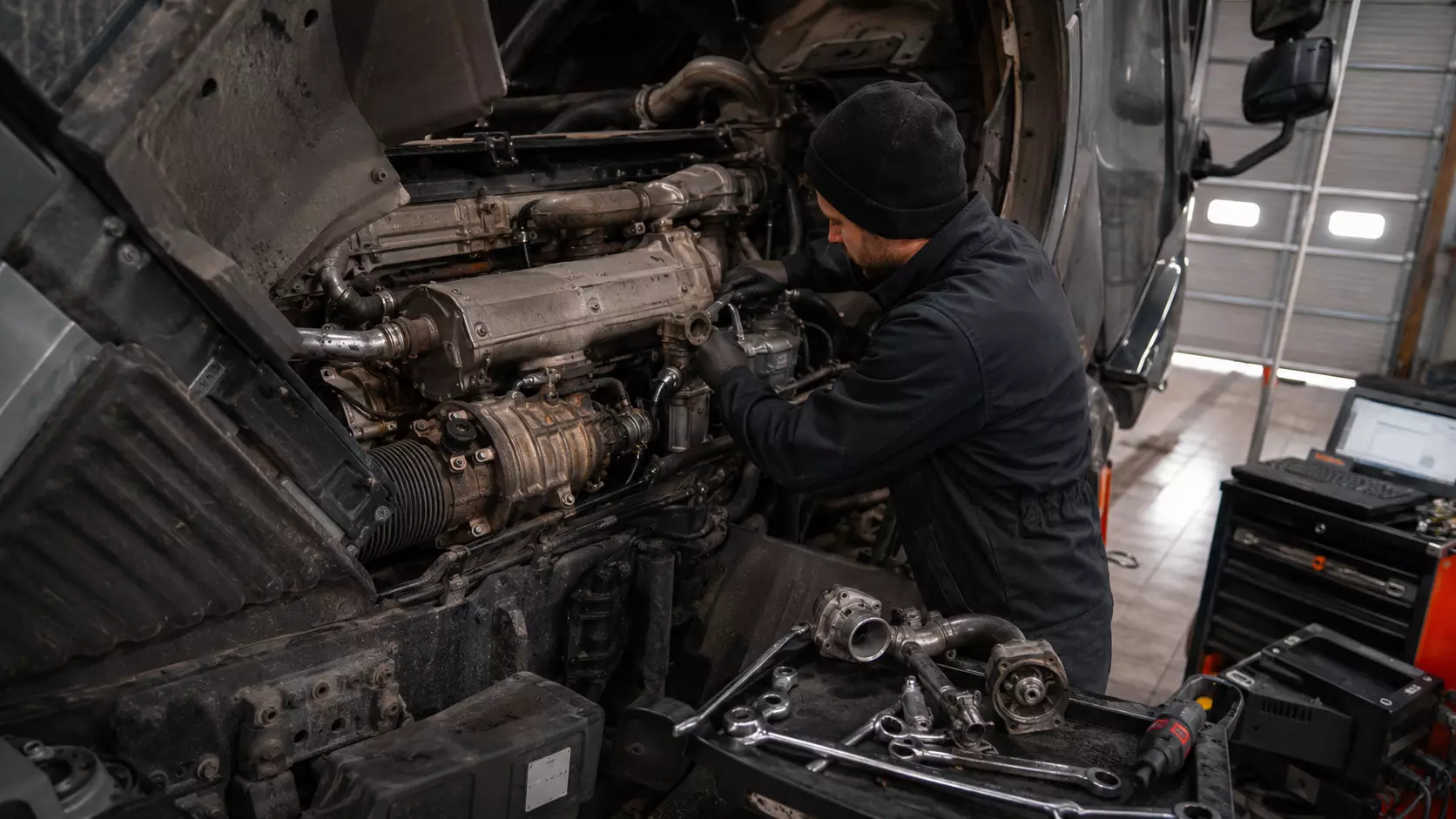 Ремонт EGR на Volvo FH