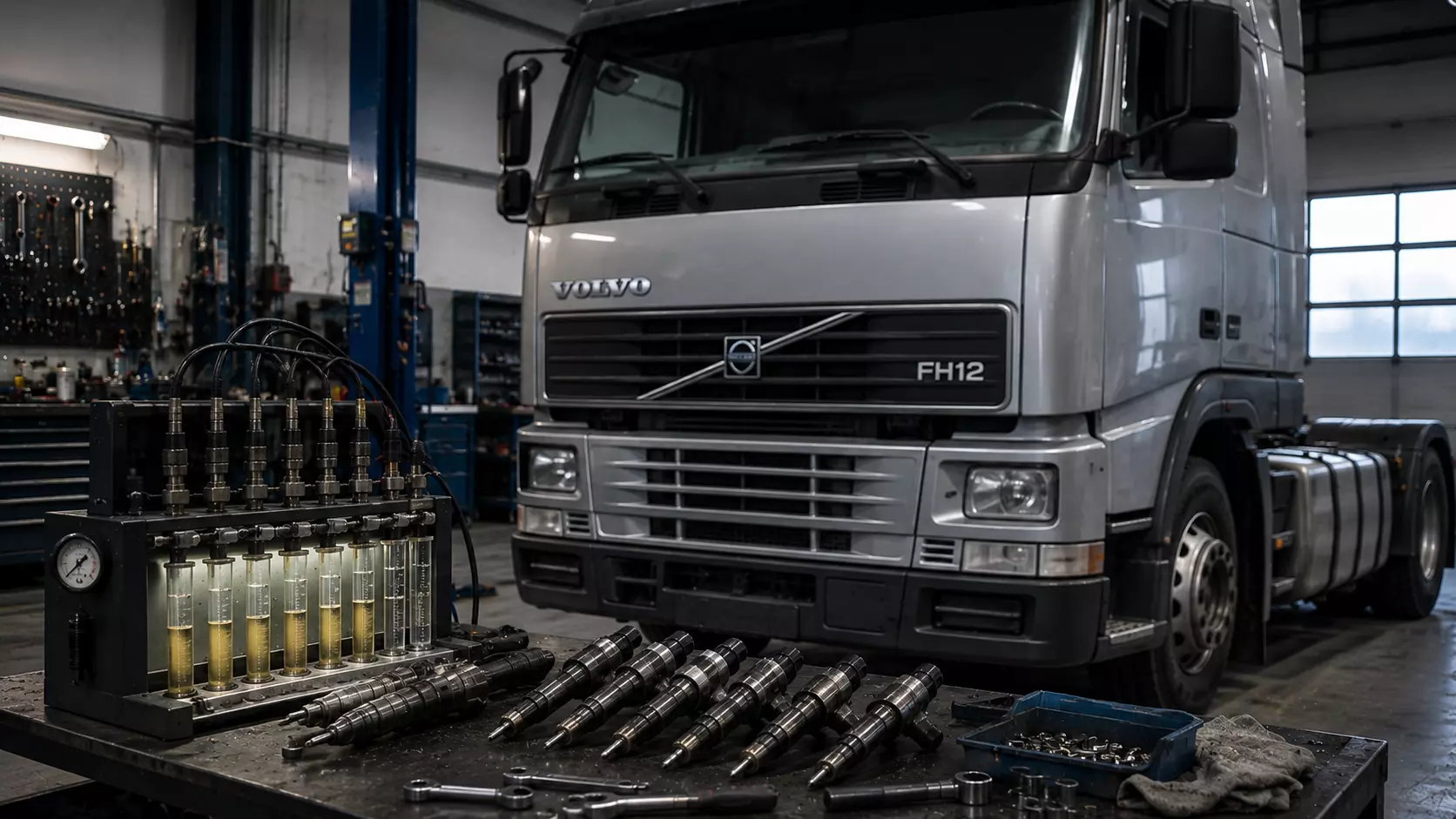 Ремонт дизельных форсунок на Volvo FH12