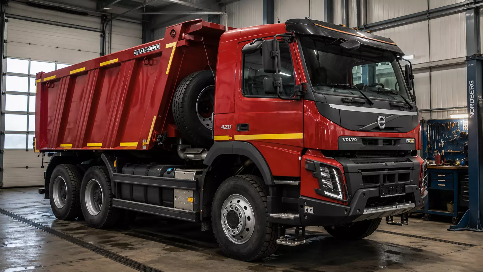 Замена сцепления и ремонт КПП — Volvo FMX 6×4