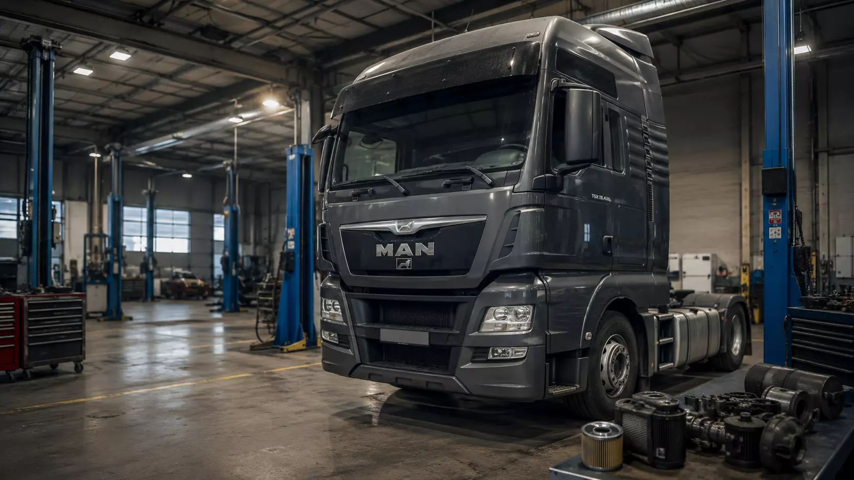 Восстановление MAN TGX 2015 года